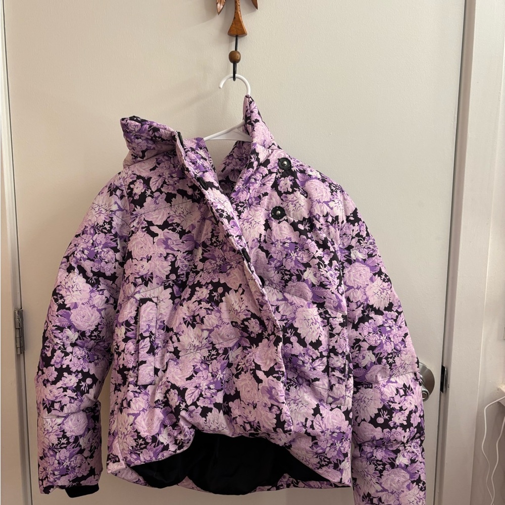 Floral Purple Women's Jacket